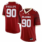 Oklahoma Sooners 90 Jordan Phillips Red 47 Game Winning Streak College Football Jersey Dzhi,baseball caps,new era cap wholesale,wholesale hats